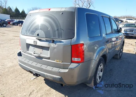 2009 Honda Pilot Lx из США, поврежденный, VIN 5FNYF48299B044415